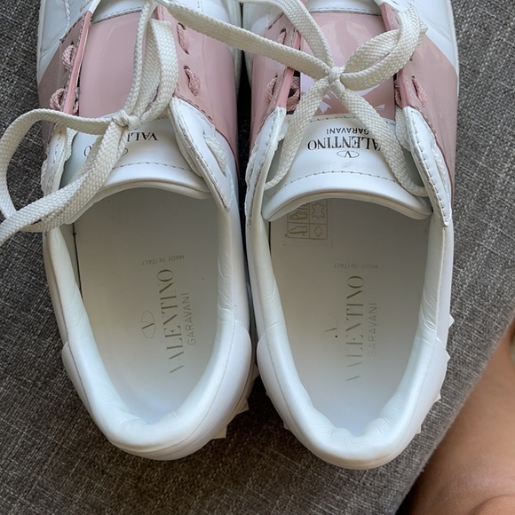 Valentino Sneakers white / rose - size 41 - Picture 6 of 8